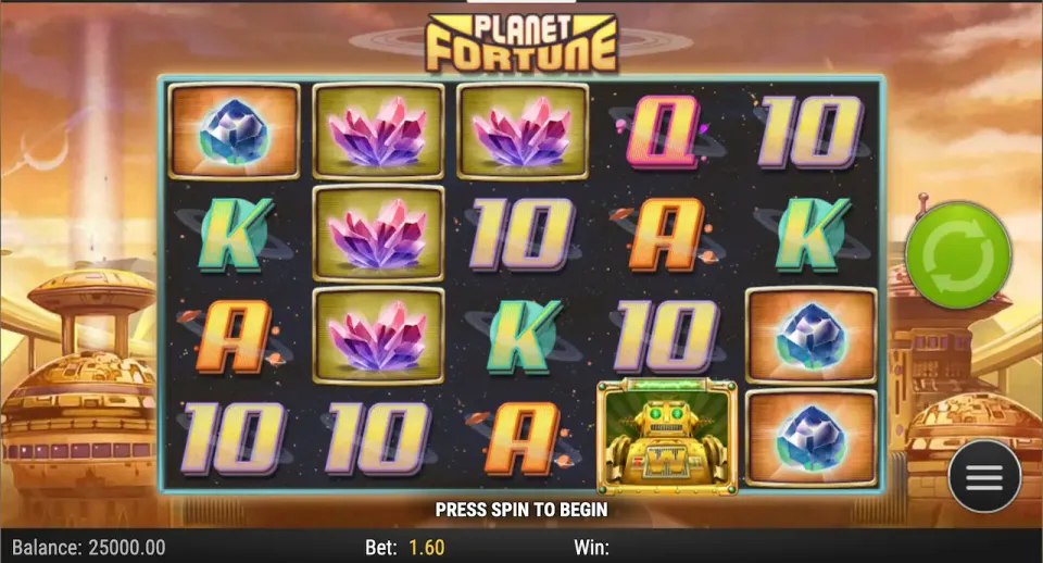 planet fortune spilleautomat