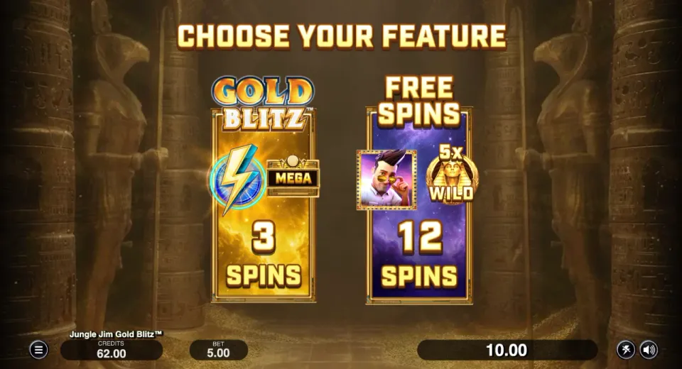 jungle jim gold blitz bonus