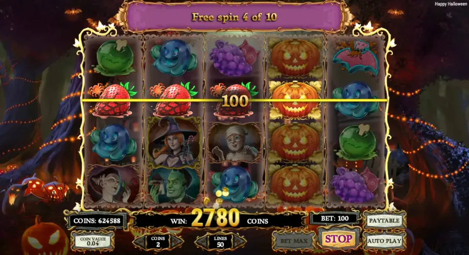 happy halloween freespins