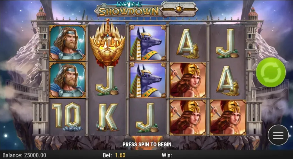 Divine showdown slot