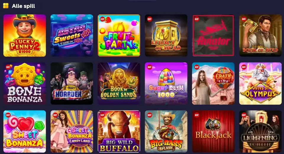 playfina spillutvalg