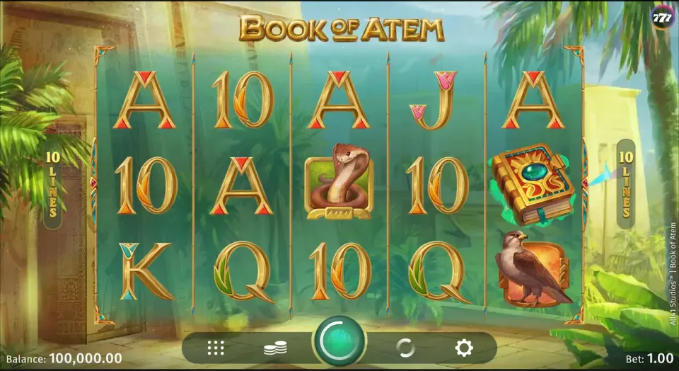 book of atem slot