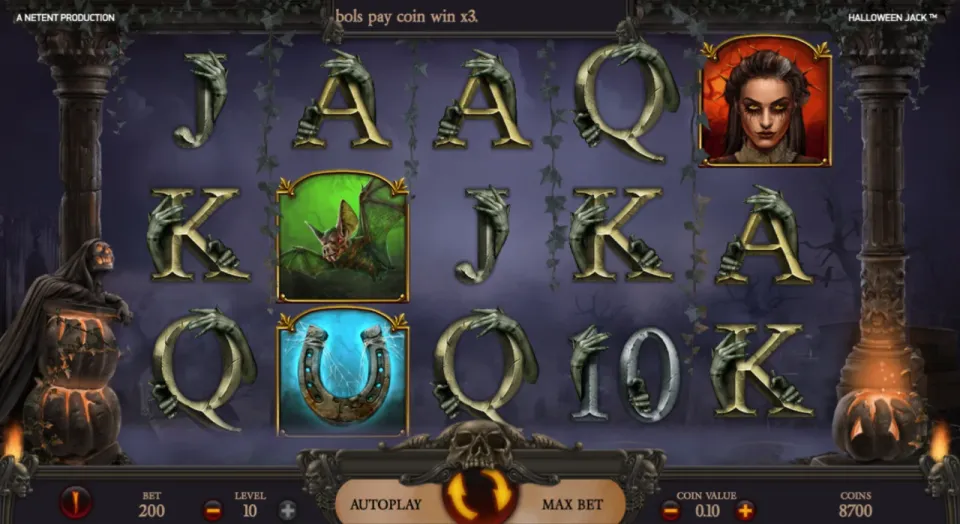 halloween jack spilleautomat