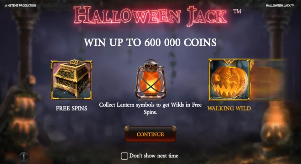 halloween jack bonuser