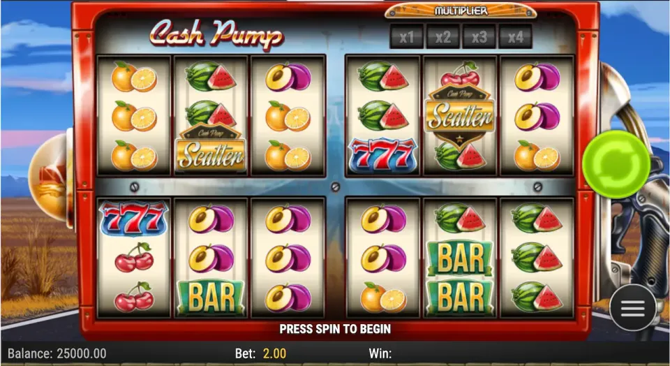 cash pump slot