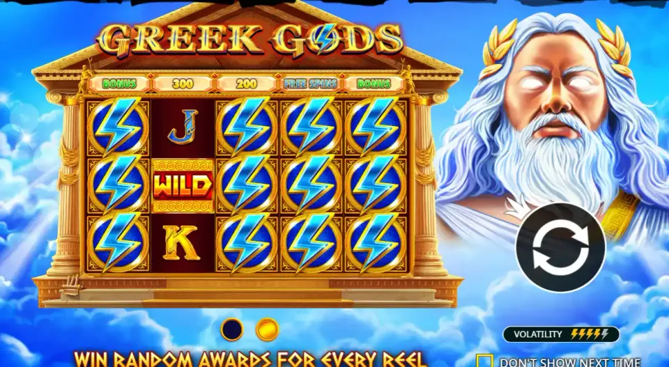 greek gods slot