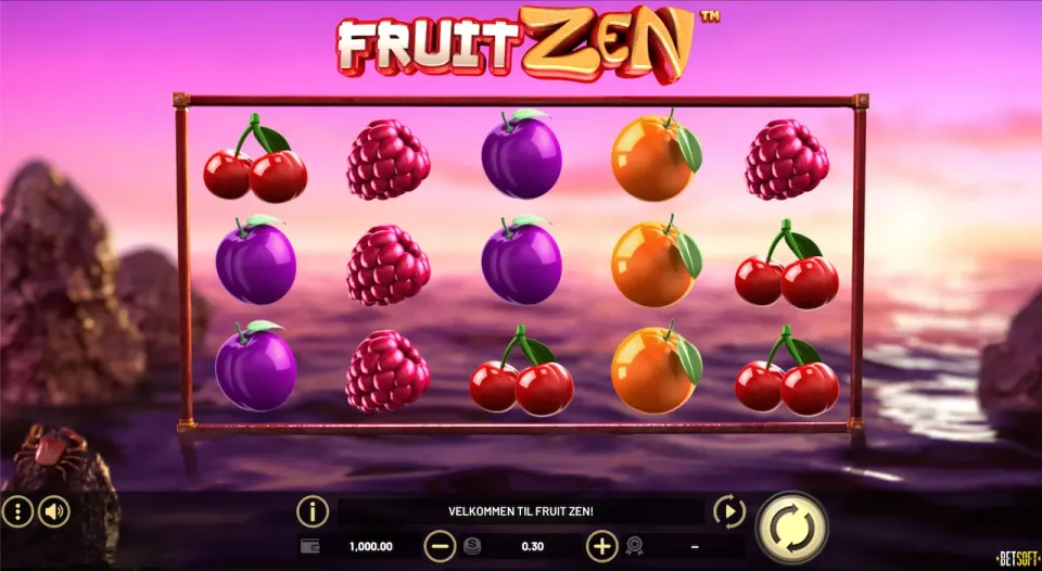 Fruit zen slot