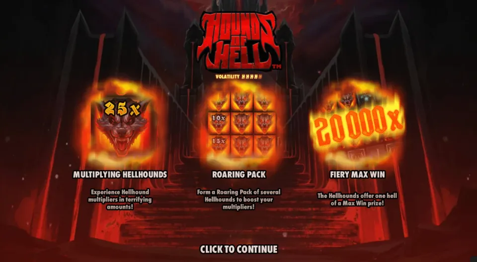 hounds of hell slot bonuser