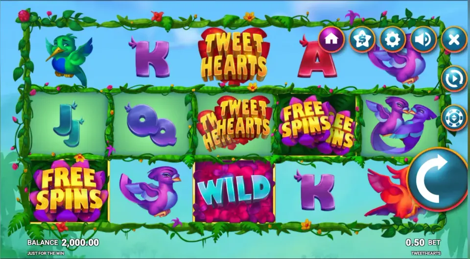 tweet hearts slot
