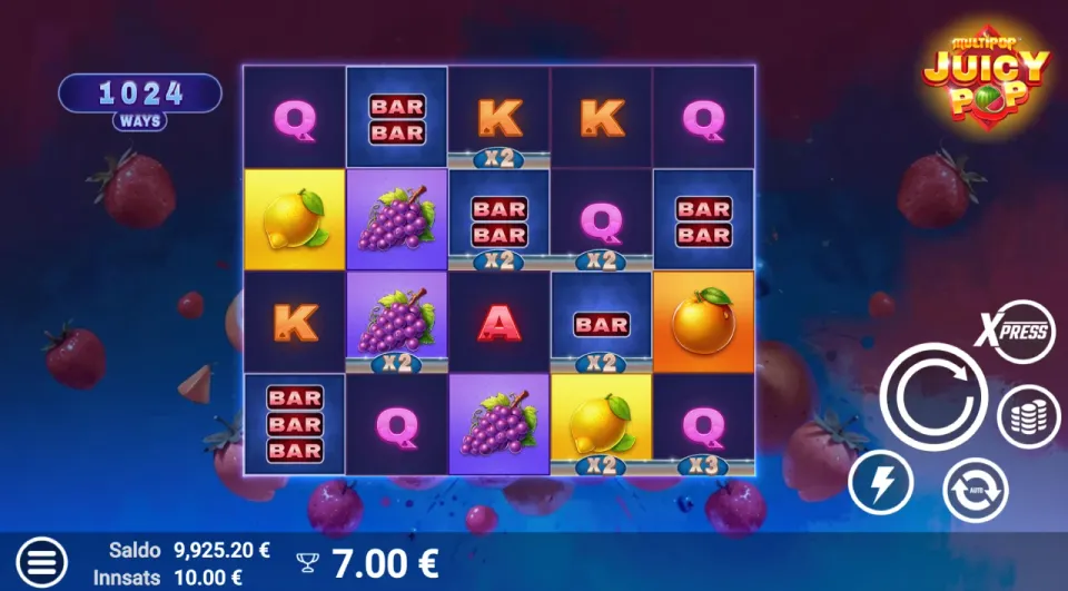 juicypop spilleautomat