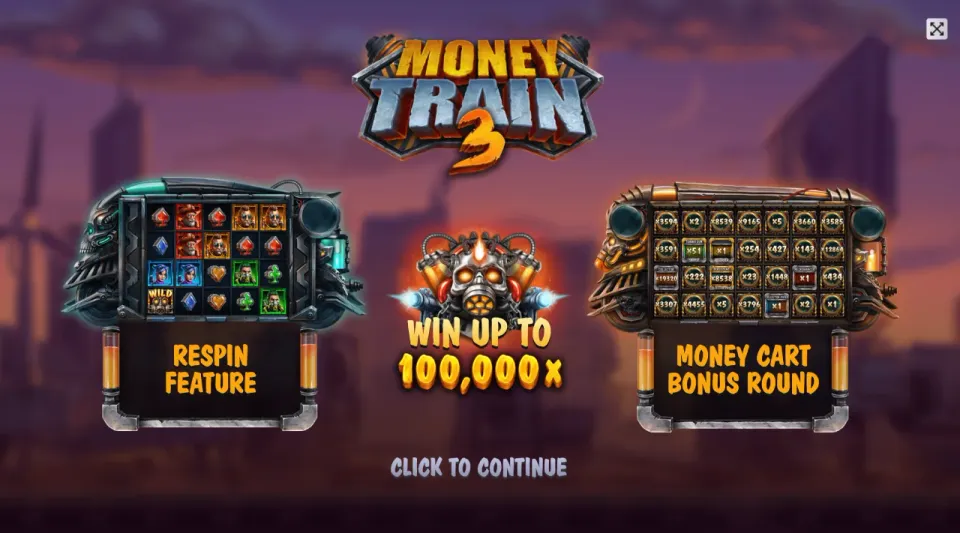 money train 3 spilleautomat bonus