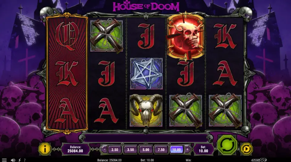 house of doom automat oppsett