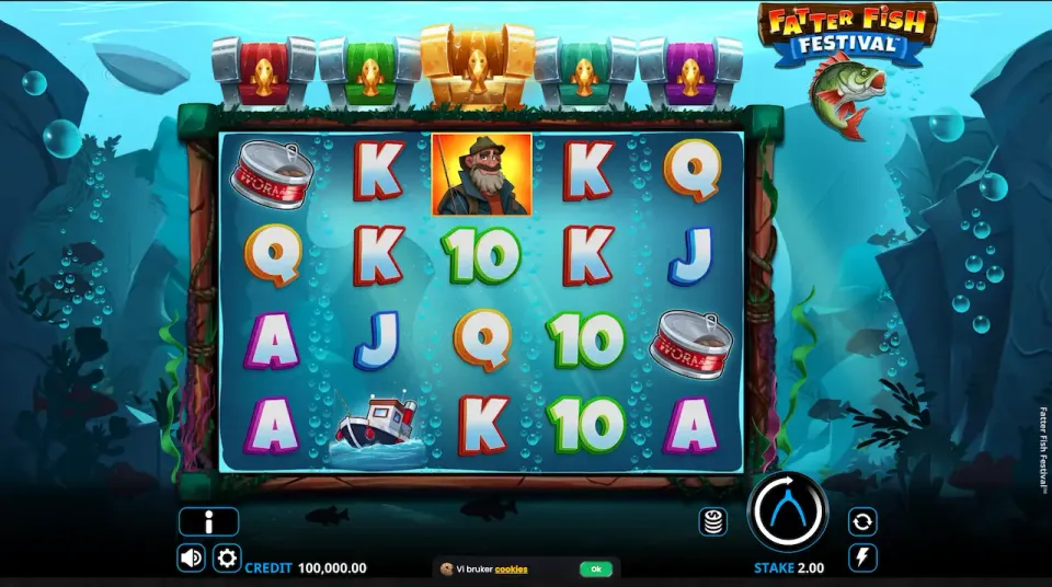 fatter fish festival slot