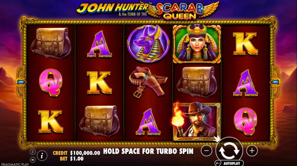 John Hunter and the Tomb of the Scarab Queen