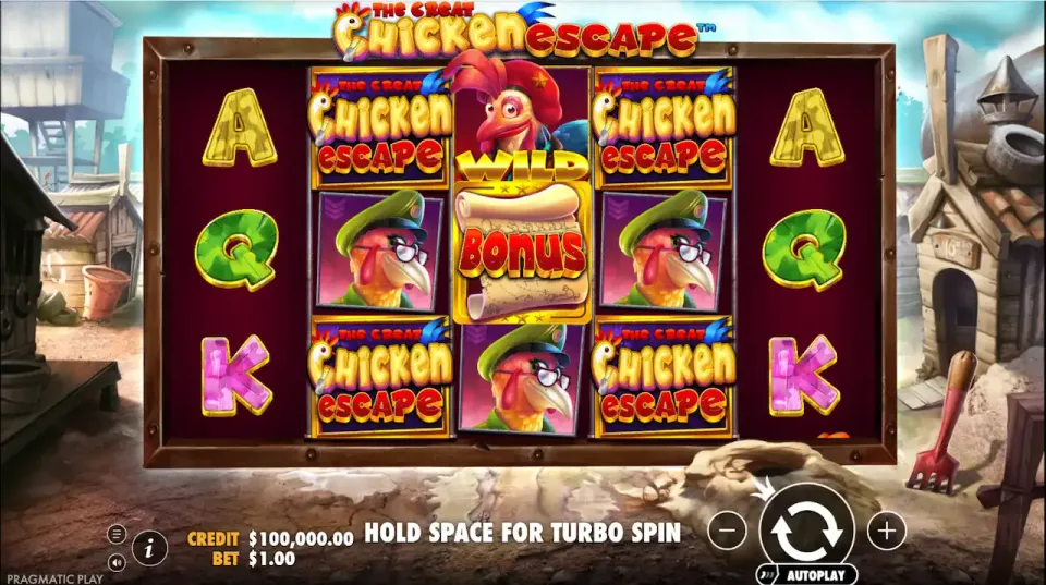 The great chicken escape