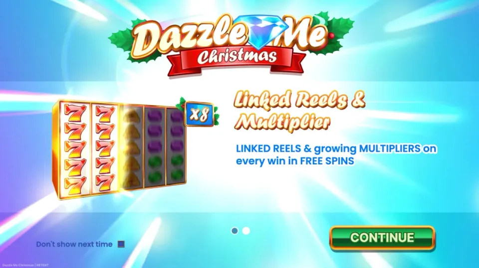 dazzle me christmas spilleautoma