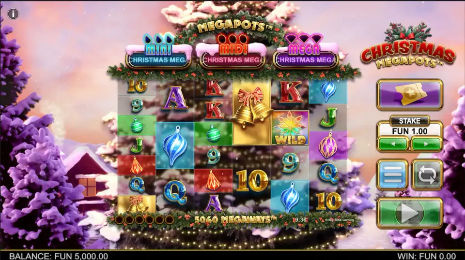Christmas megapots slot