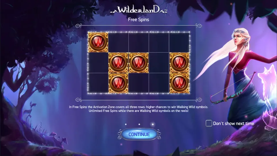 wilderland slot bonus