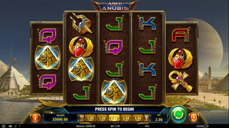 Ankh of Anubis spilleautomat