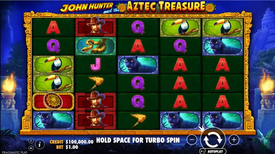 John Hunter and the aztec Treasure