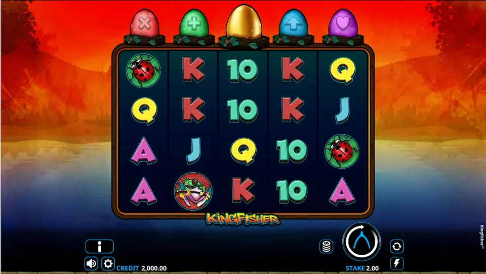 Kingfisher spilleautomat