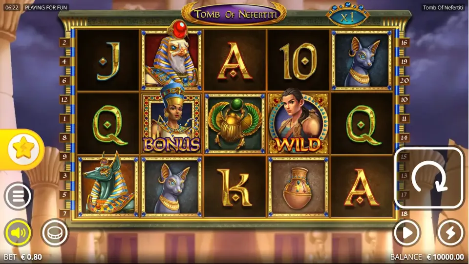 tomb of nefertiti slot