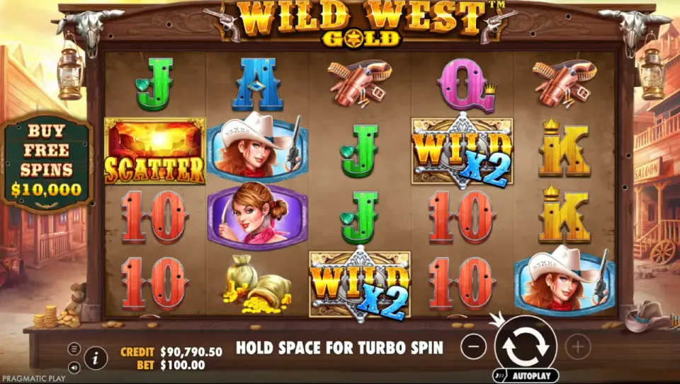 wild west gold spilleautomat