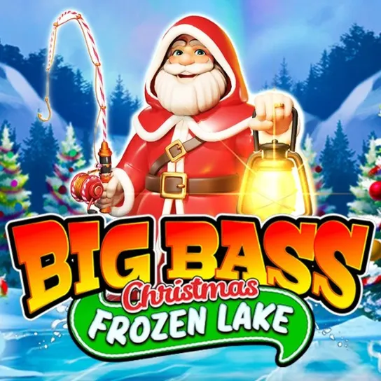 Big Bass Christmas Frozen Lake