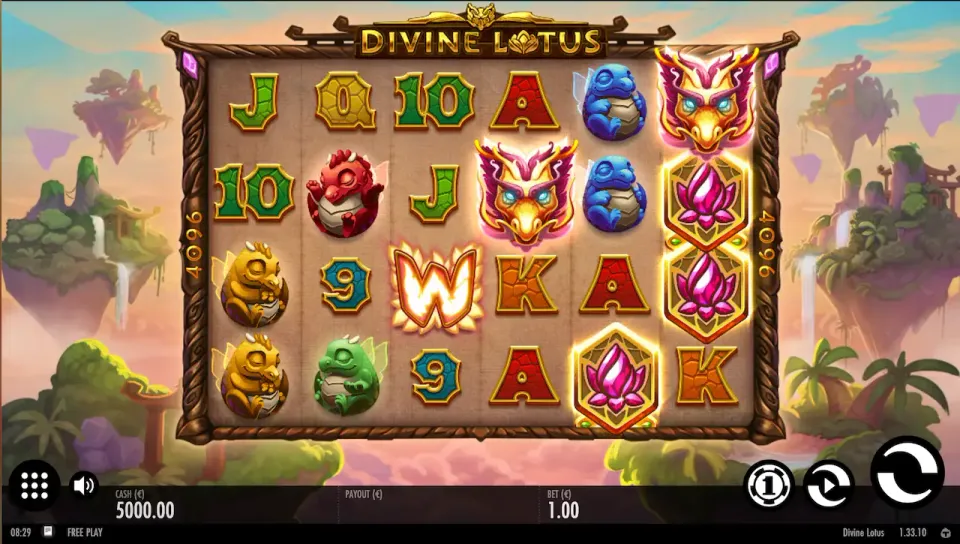 divine lotus slot