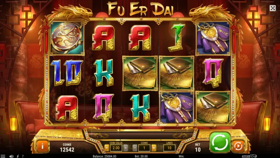 fu er dai spilleautomat oppsett