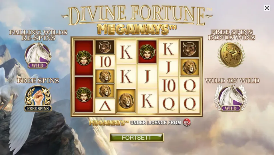 divine fortune megaways bonus