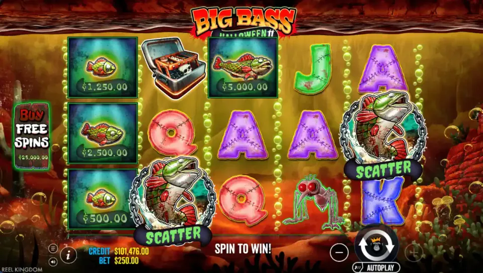 big bass halloween 2 spilleautomat