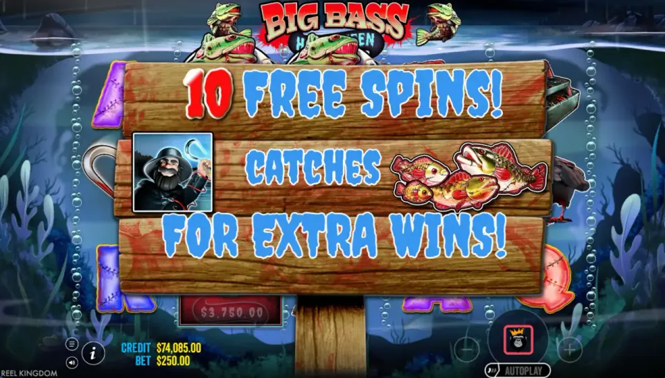 big bass halloween freespins