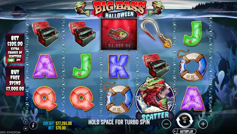 big bass halloween spilleautomat