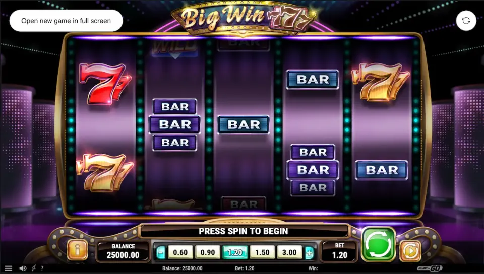 big win 777 slot