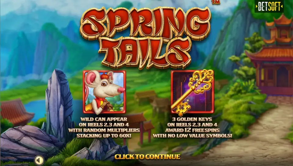 spring tails spilleautomat