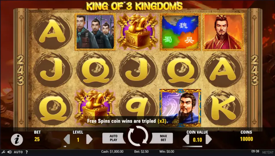 King of 3 kingdoms slot