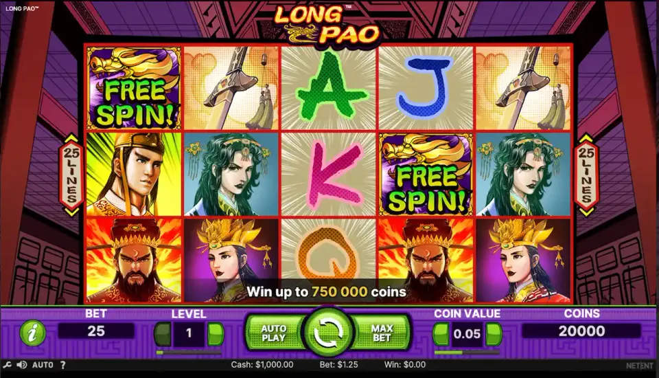 long pao slot
