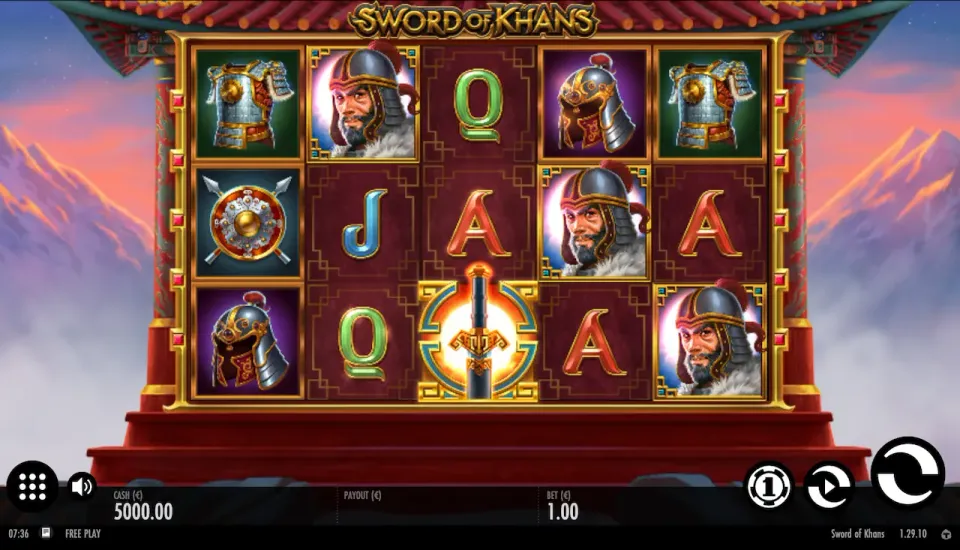 sword of khans spilleautomat