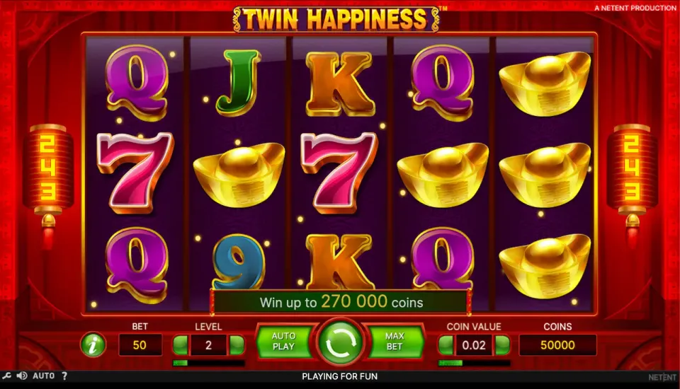twin happiness slot