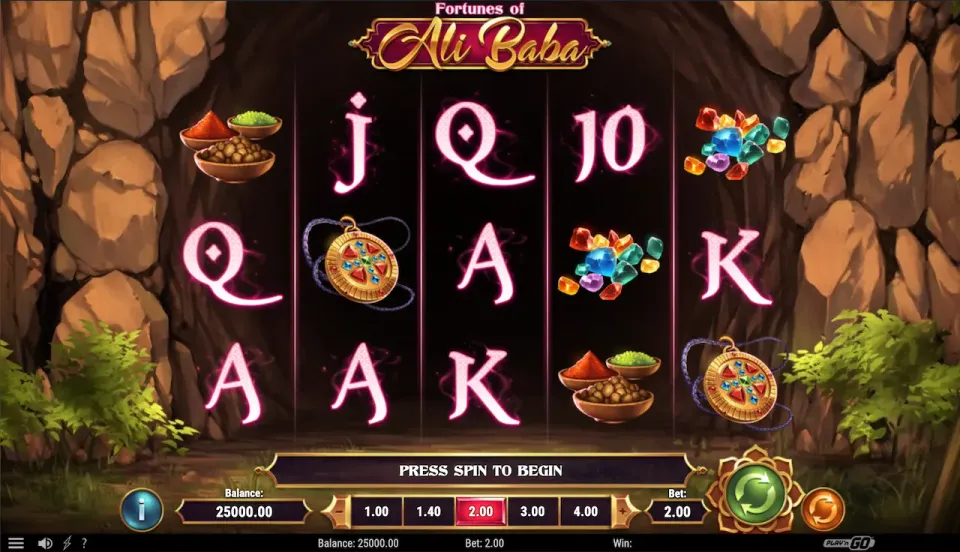 fortunes of ali baba slot