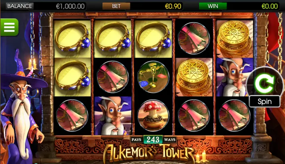 Alkemors tower slot