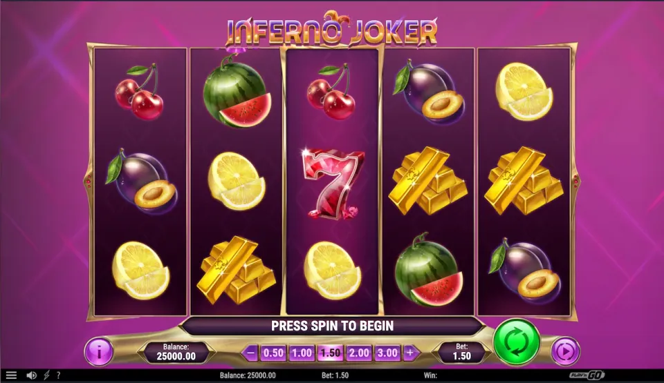 Inferno joker slot