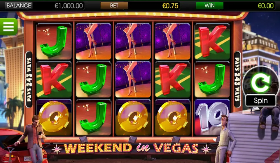 weekend in vegas slot
