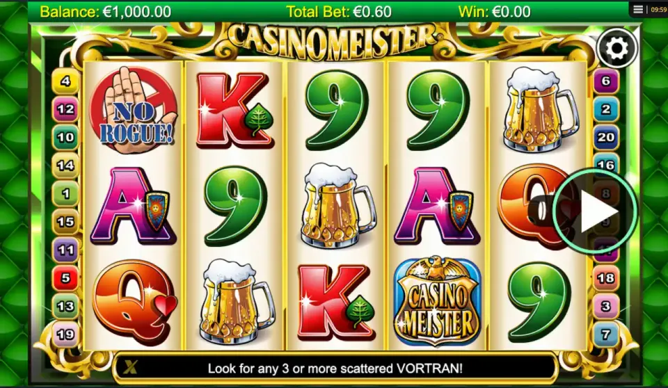 casinomeister spilleautomat