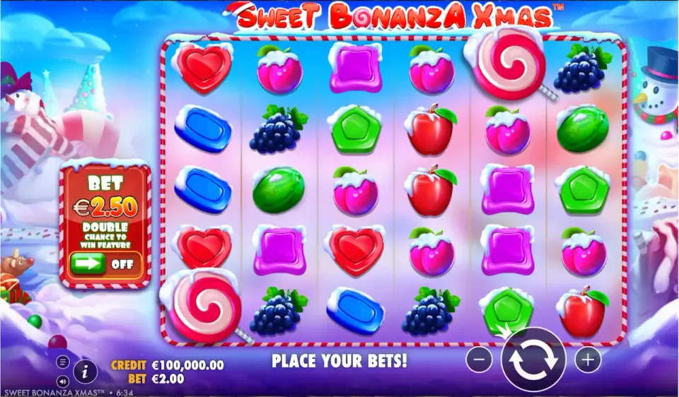 sweet bonanza xmas slot