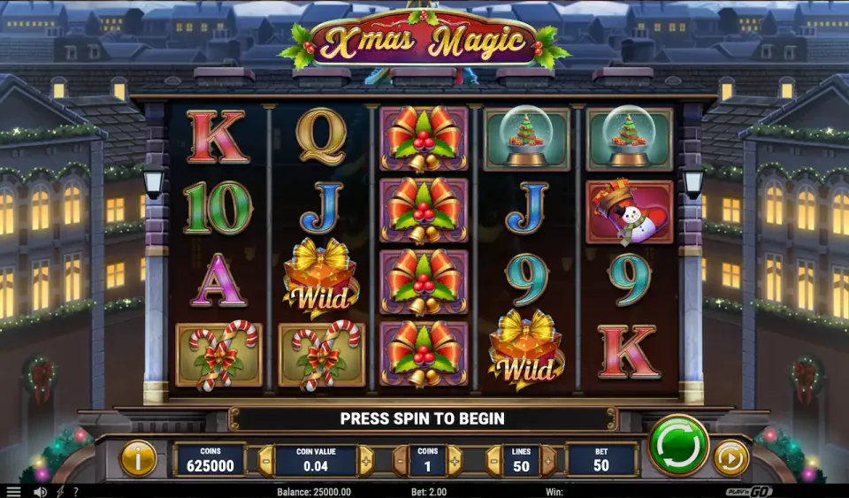 xmas magic slot