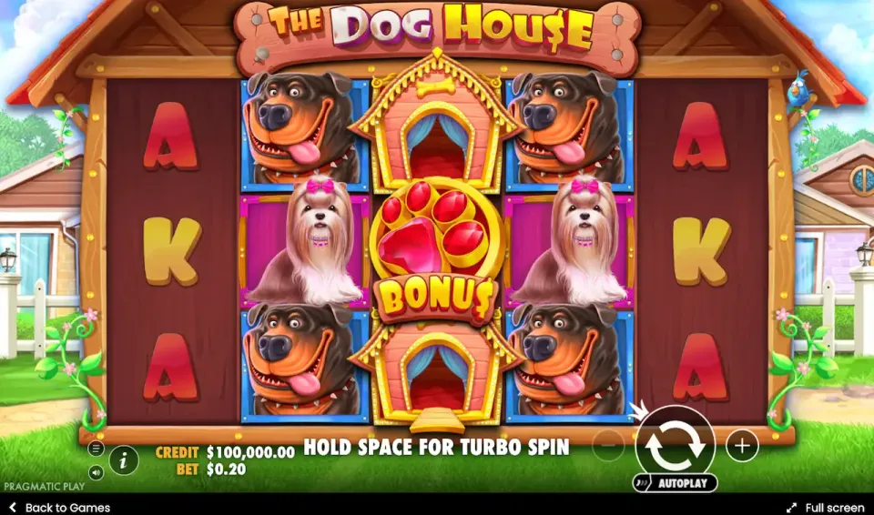 the dog house slot