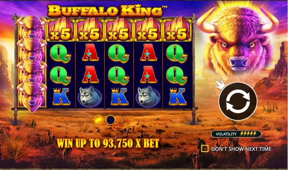buffalo king slot