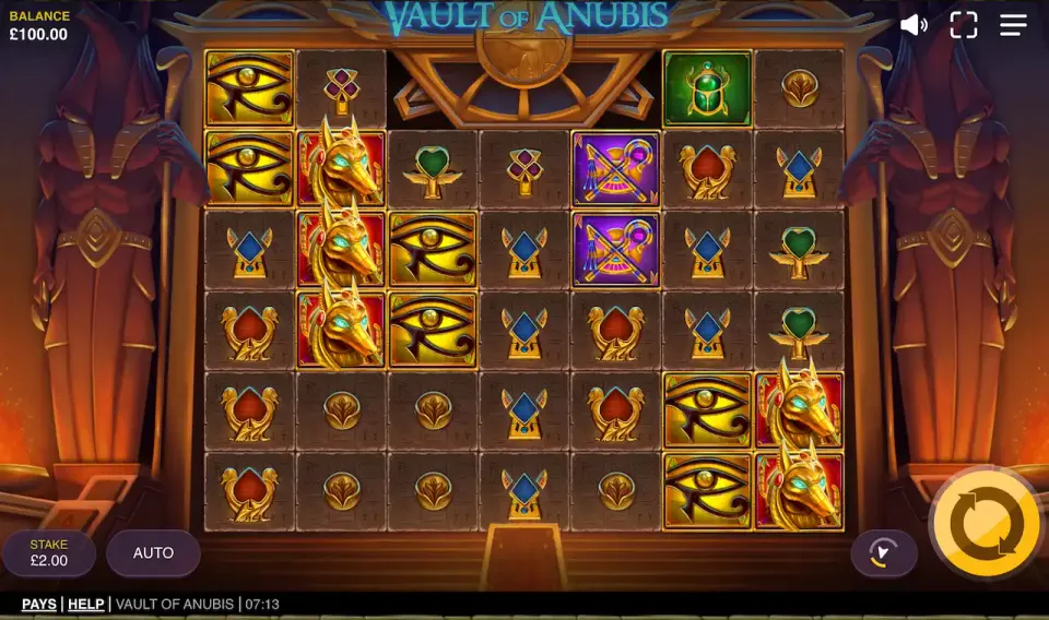 vault of anubis slot